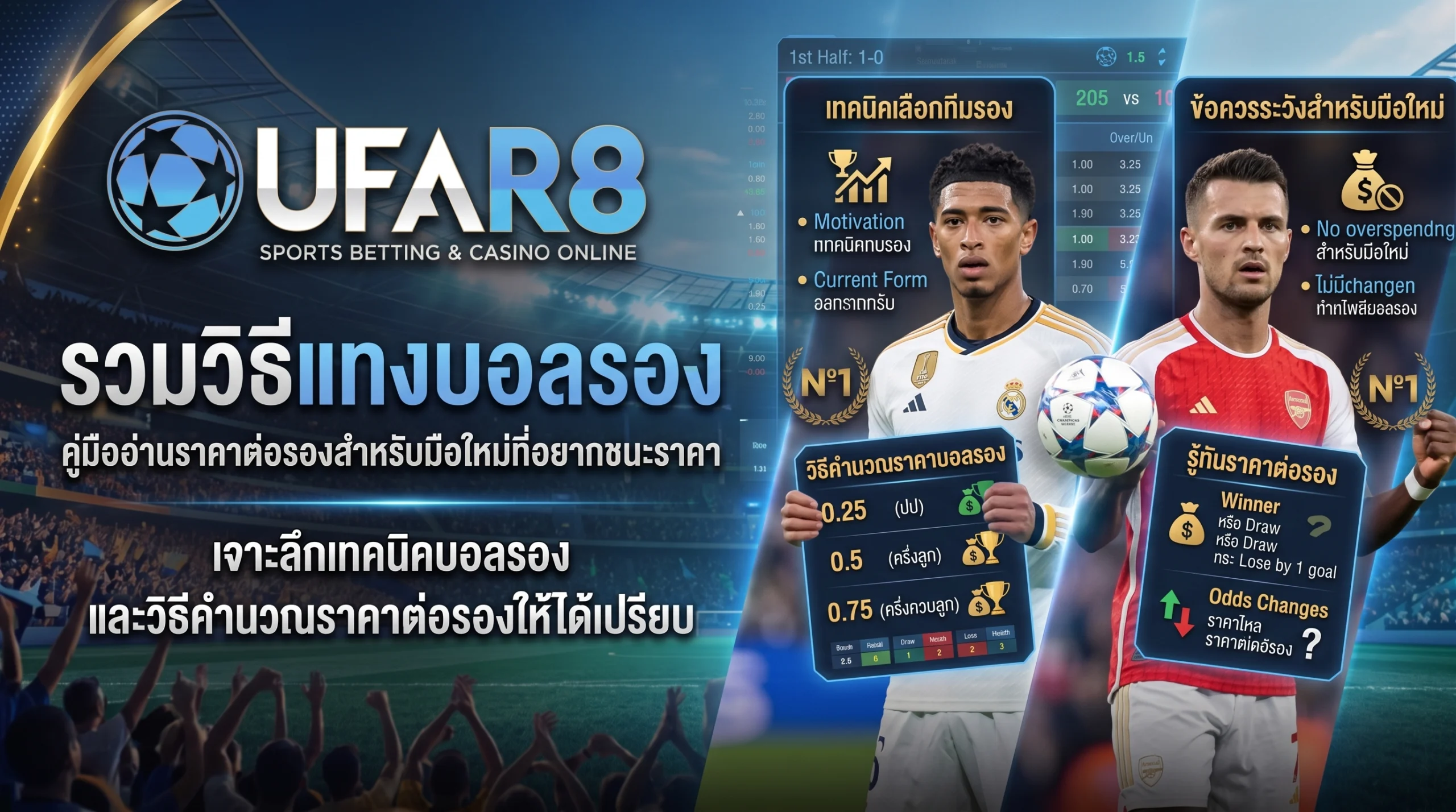 วิธีแทงบอลรอง