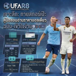 แทงบอลคะแนนที่ถูกต้อง