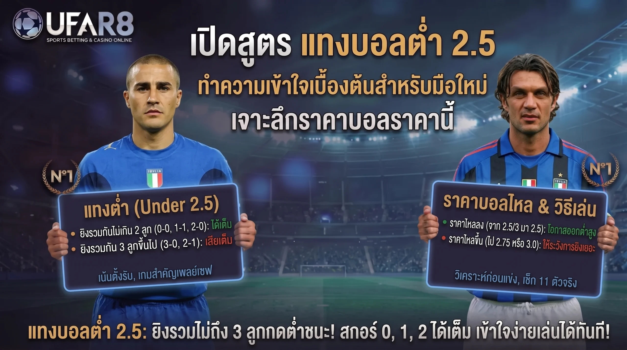 ราคาบอลต่ำ 2.5
